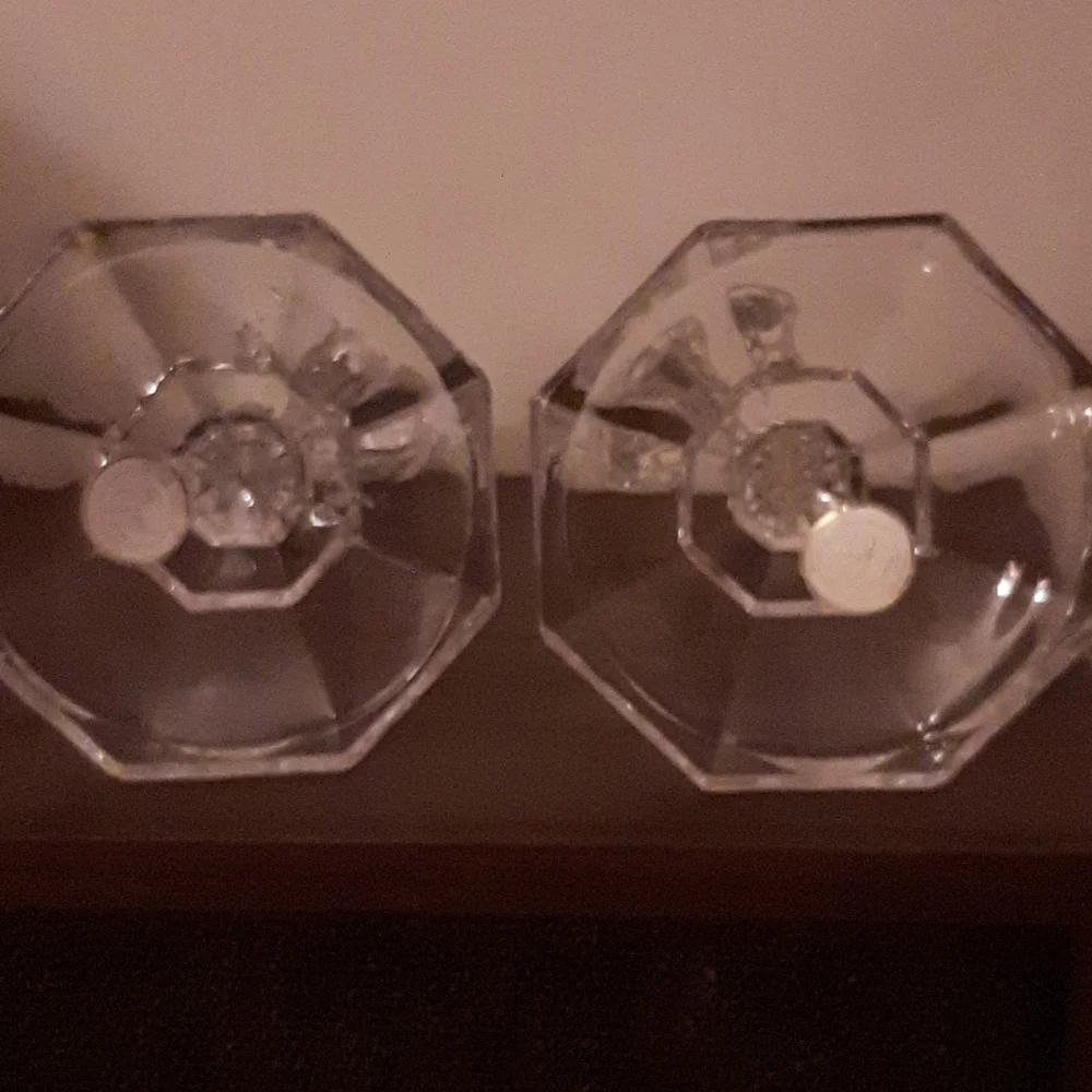 Crystal Clear Candlesticks